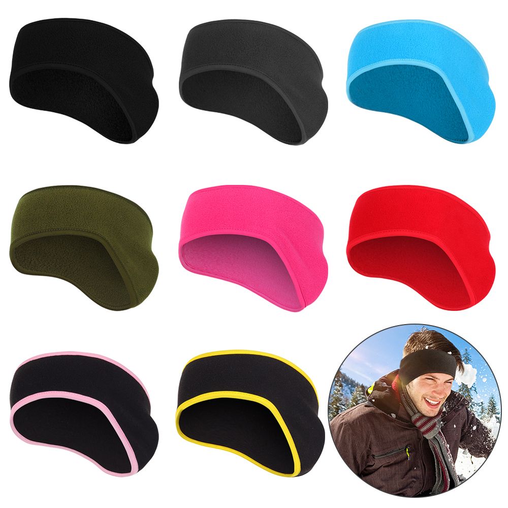 Fleece Ear Warmer Band - 1 unidade de faixa de cabelo