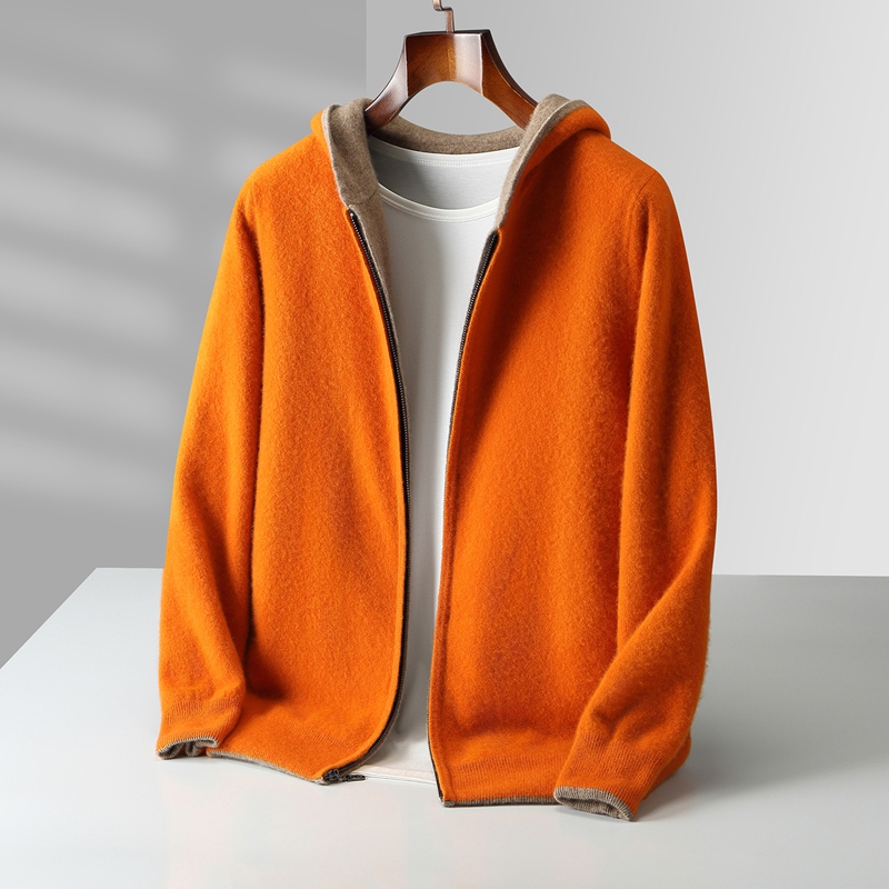 Wool Coat Peacoat - Outono e inverno novo masculino dupla