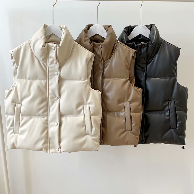 Colete de couro real feminino  - Wool Coat Peacoat avaliação e preço