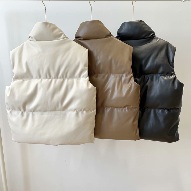 Colete de couro real feminino  - Wool Coat Peacoat avaliação e preço