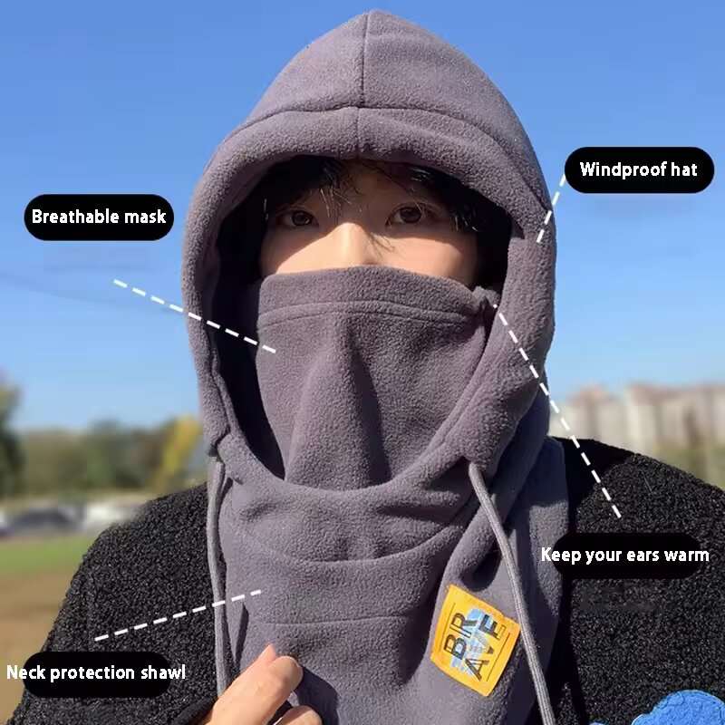 Balaclava, gorro quente, capa  - Neck Gaiter Fleece avaliação e preço