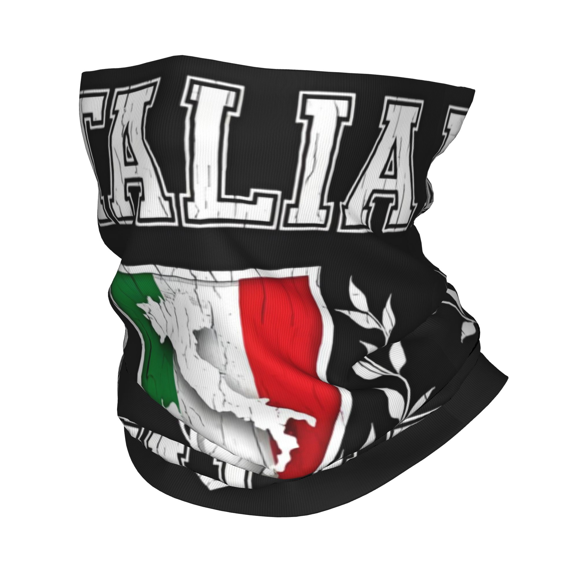 Personalizado bandeira da itál - Neck Gaiter Fleece avaliação e preço