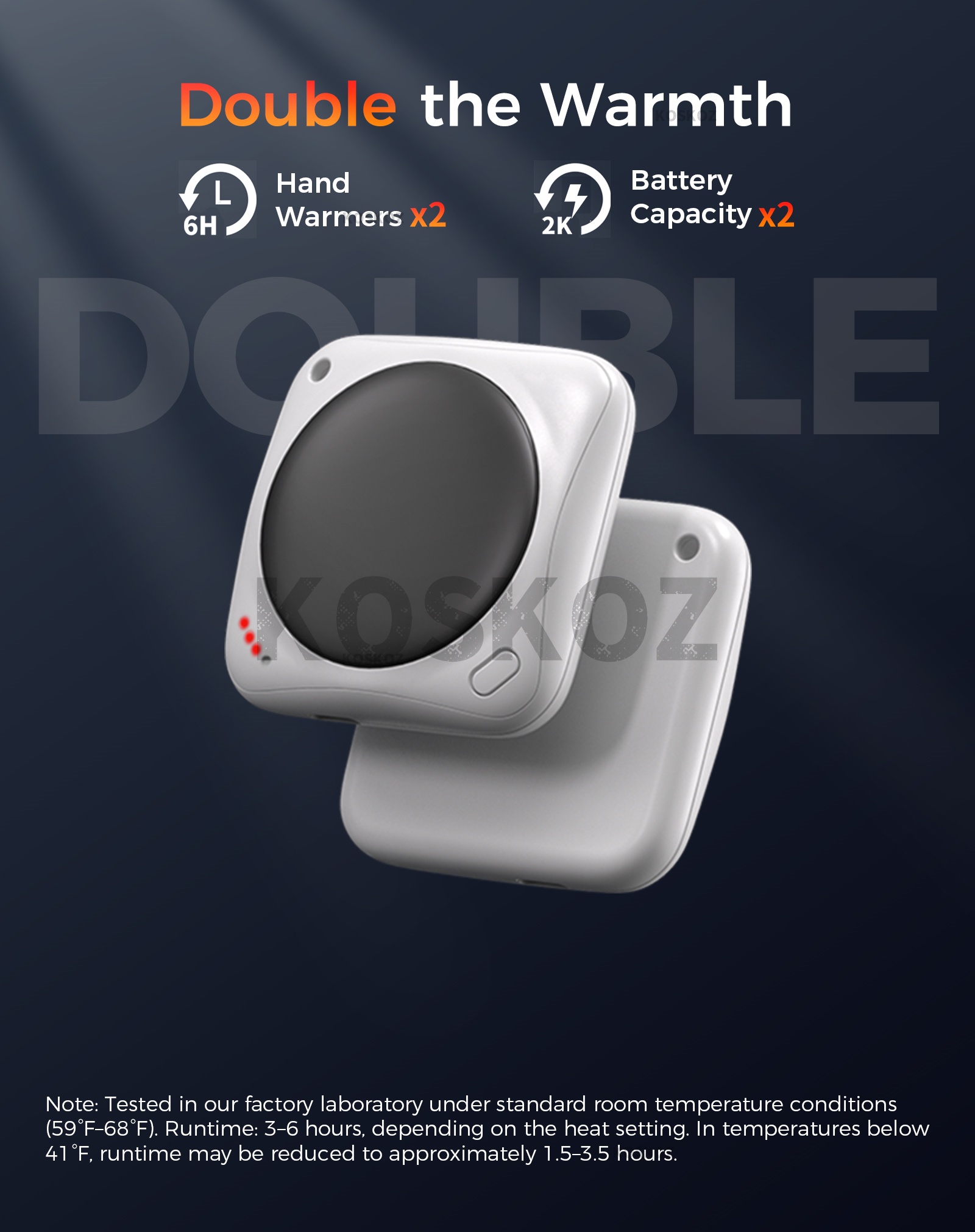 Aquecedores de mãos recarregáv - Hand Warmer Electric avaliação e preço
