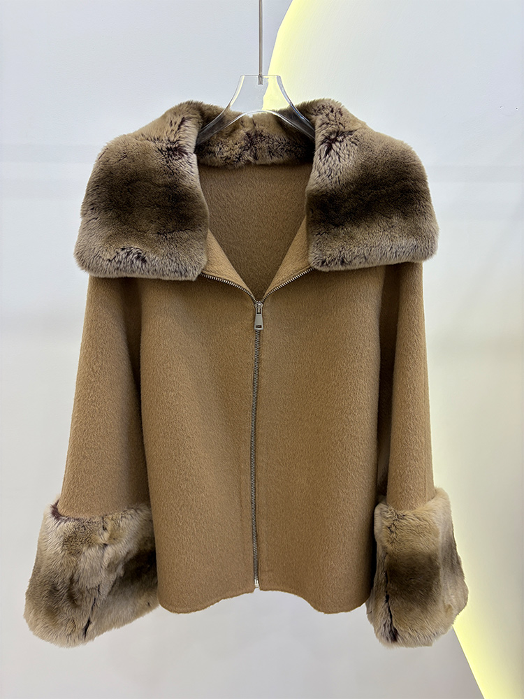 Casaco Feminino de Inverno 202 - Wool Coat Peacoat avaliação e preço